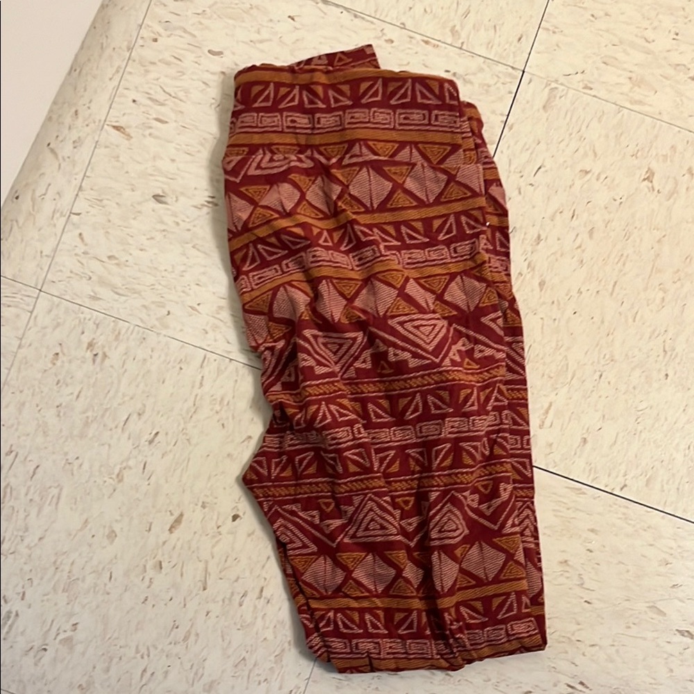 Colorful Tribal Print Pattern Lularoe Buttery Soft Leggings